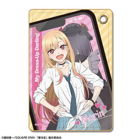 『その着せ替え人形(ビスク・ドール)は恋をする』レザーパスケース デザイン01(喜多川海夢)【202510再販】